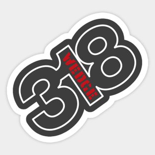 318 Wedge Sticker